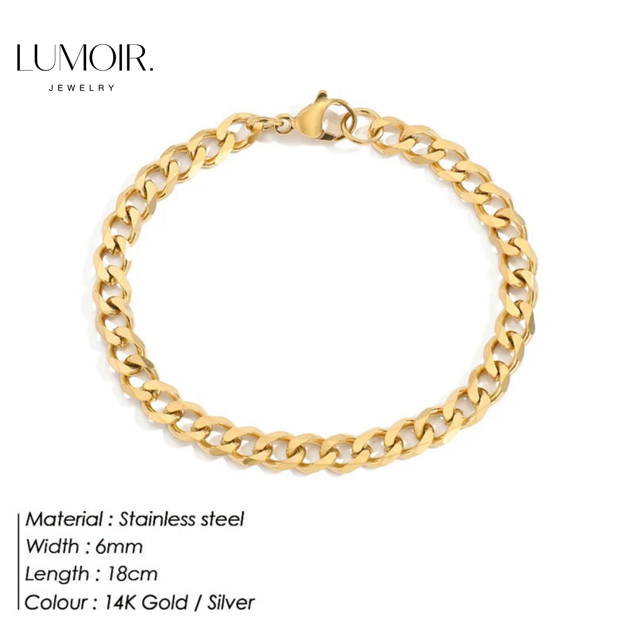 Bracciale in acciaio Joy