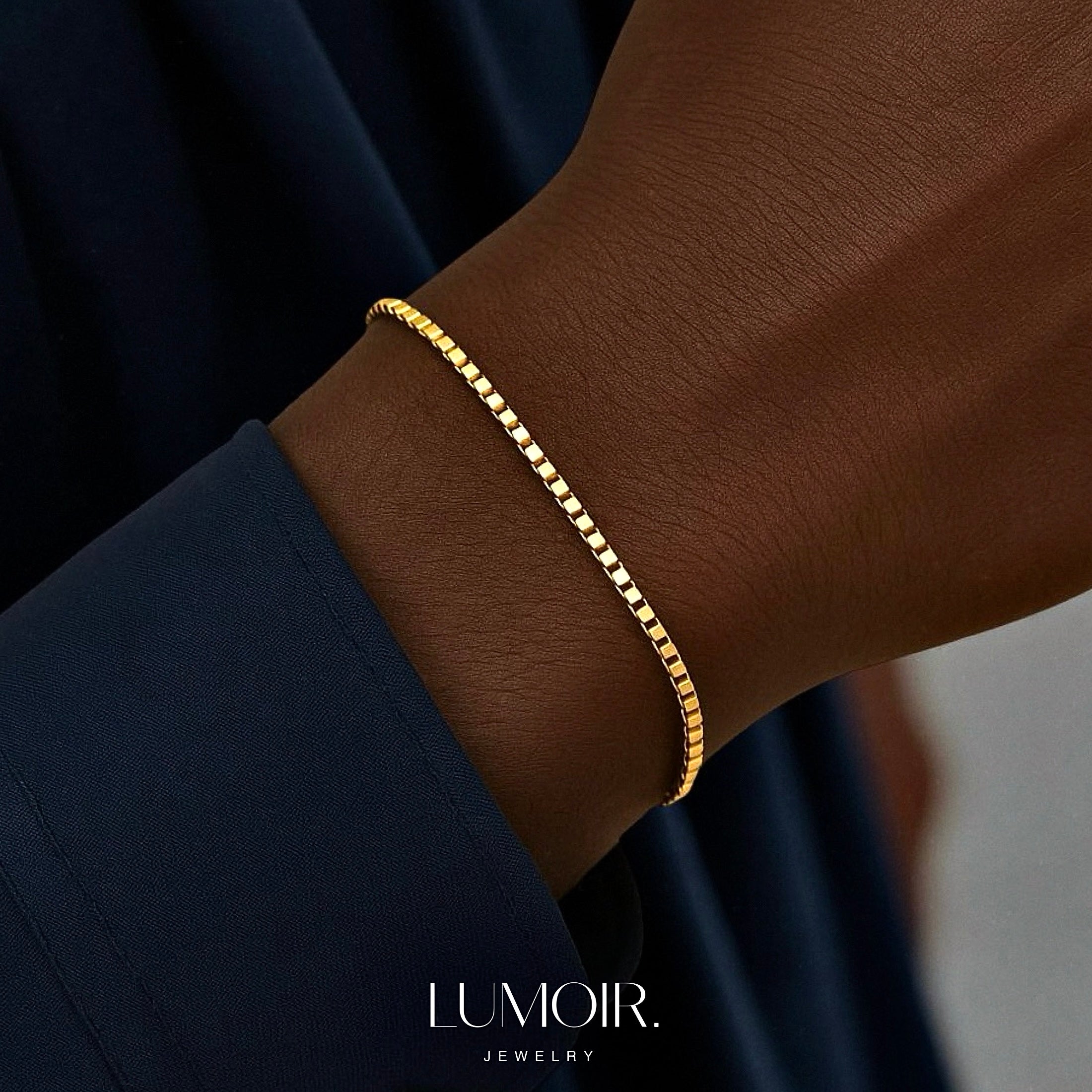Bracciale personalizzato in acciaio inox Dave
