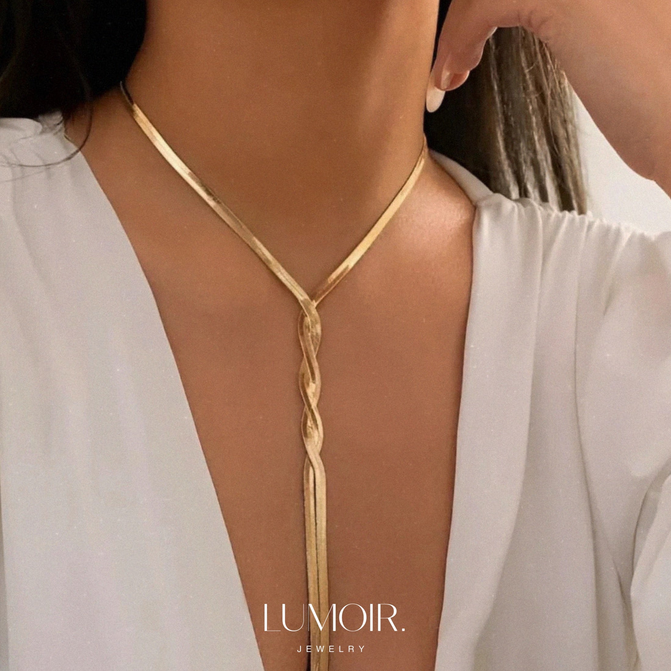 Collana in acciaio inox Colosa