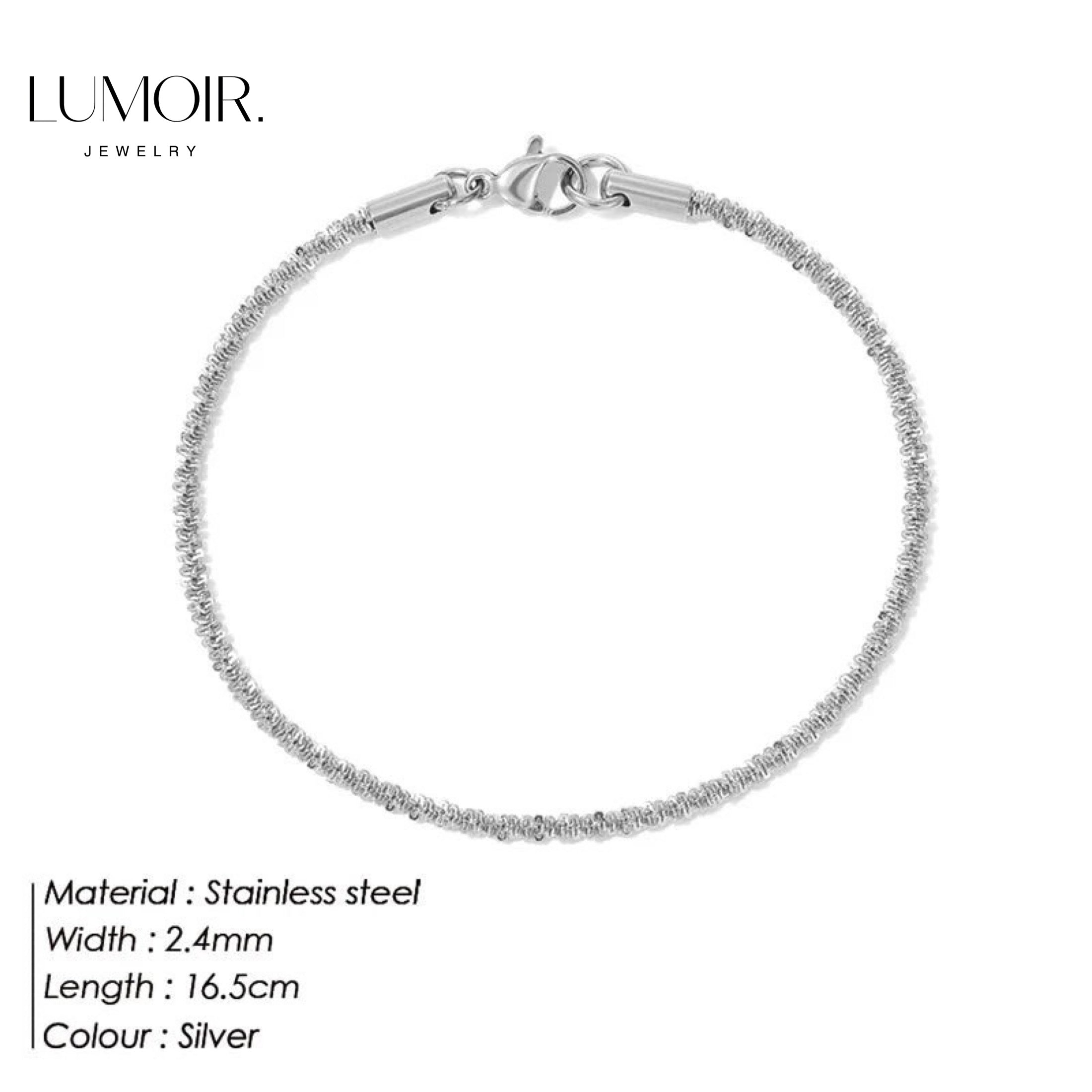 bracciale in acciaio inossidabile Rachel