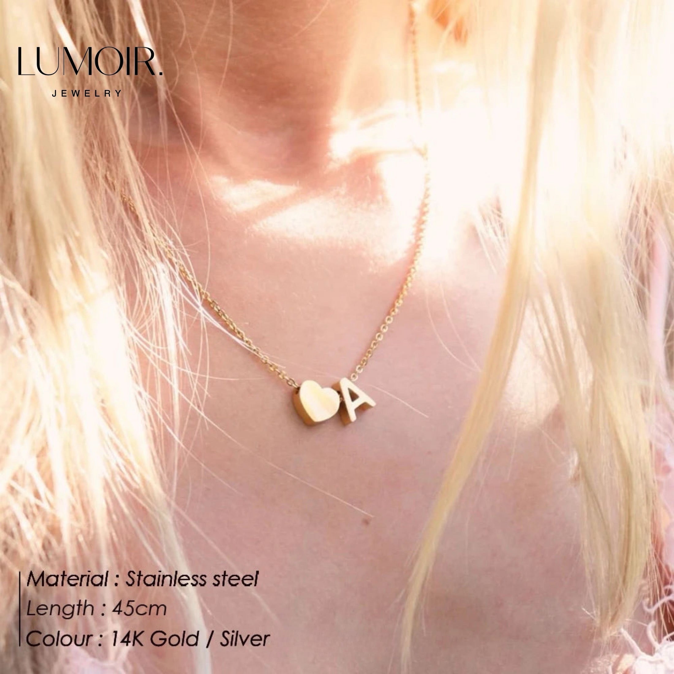 Collana personalizzata in acciaio inossidabile Marlene