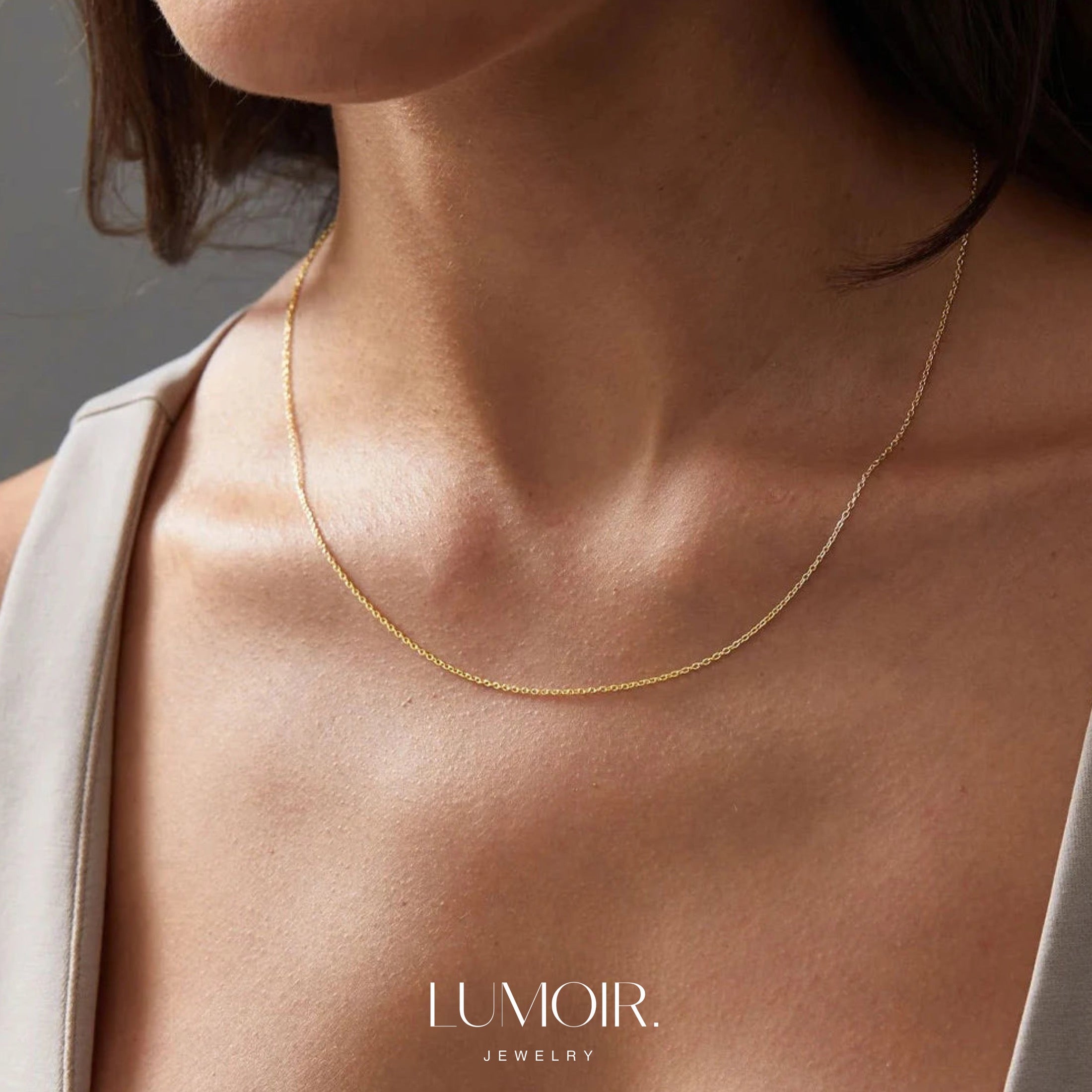 Collana in acciaio inossidabile Monera