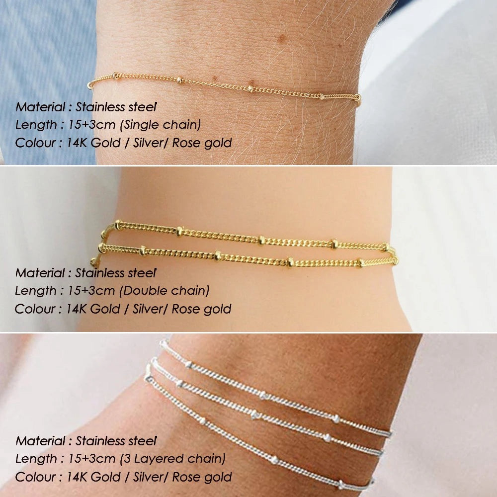 Bracciale in acciaio inossidabile Klara
