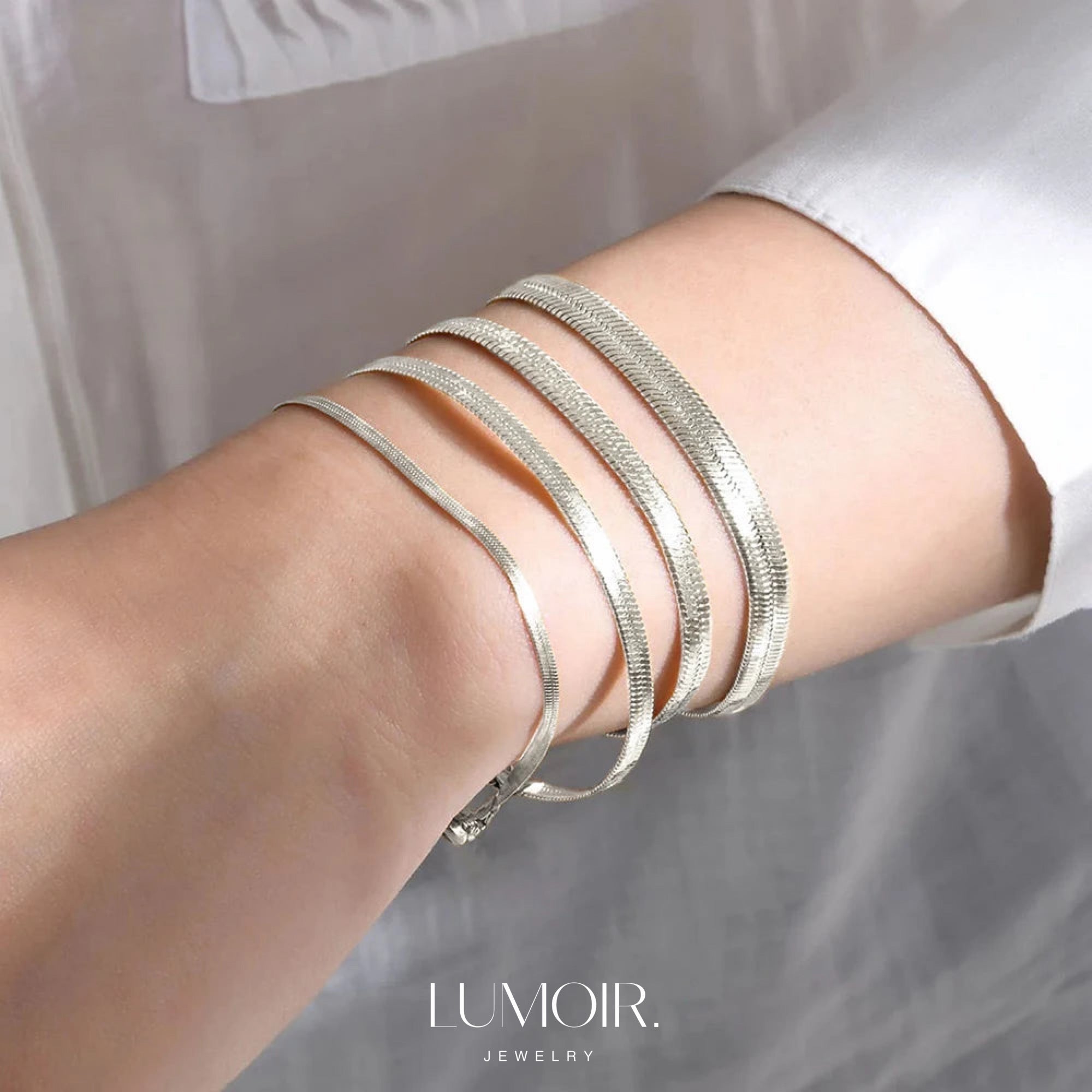 Bracciale in acciaio inossidabile Leva