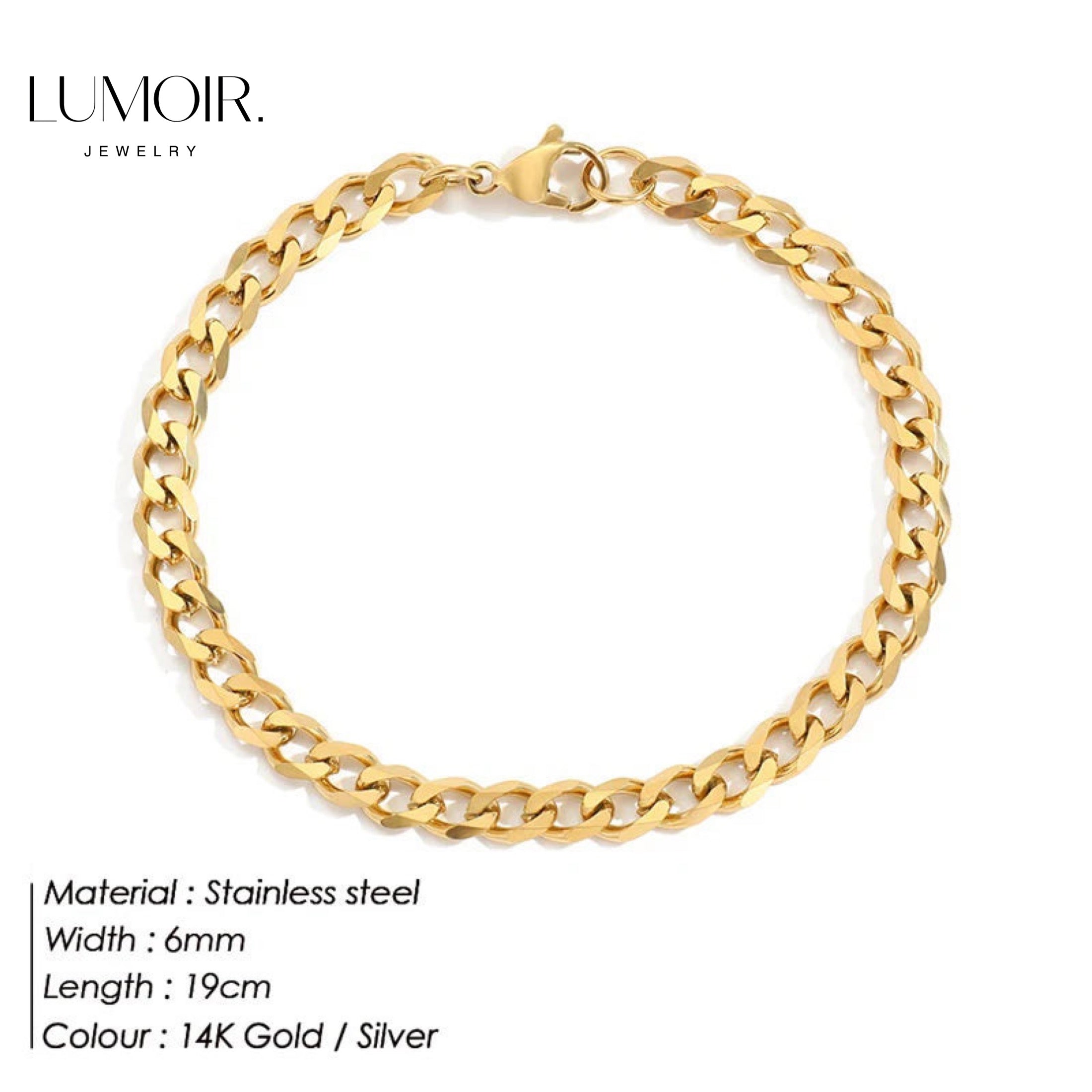 Bracciale in acciaio Joy