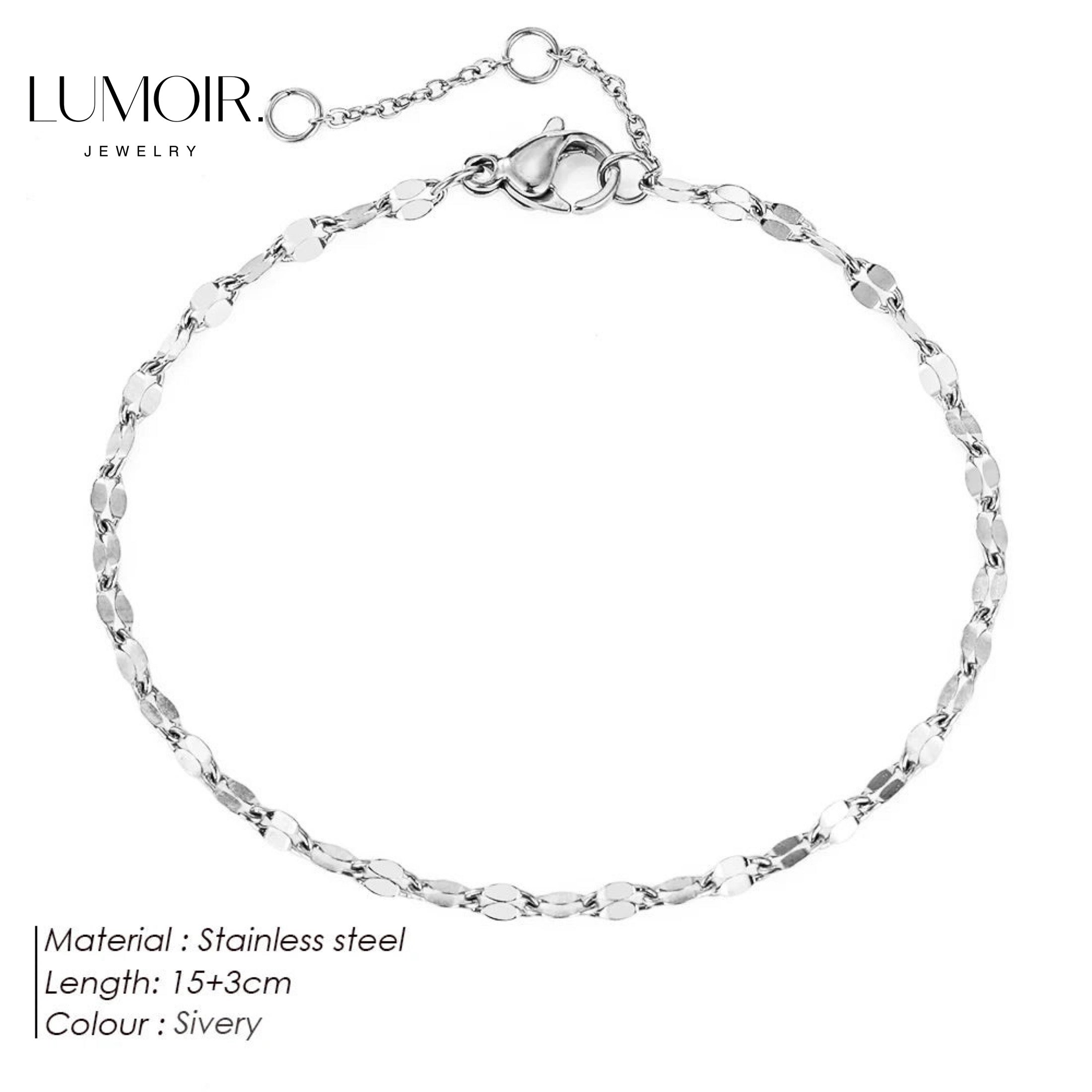 Bracciale in acciaio inossidabile Dana