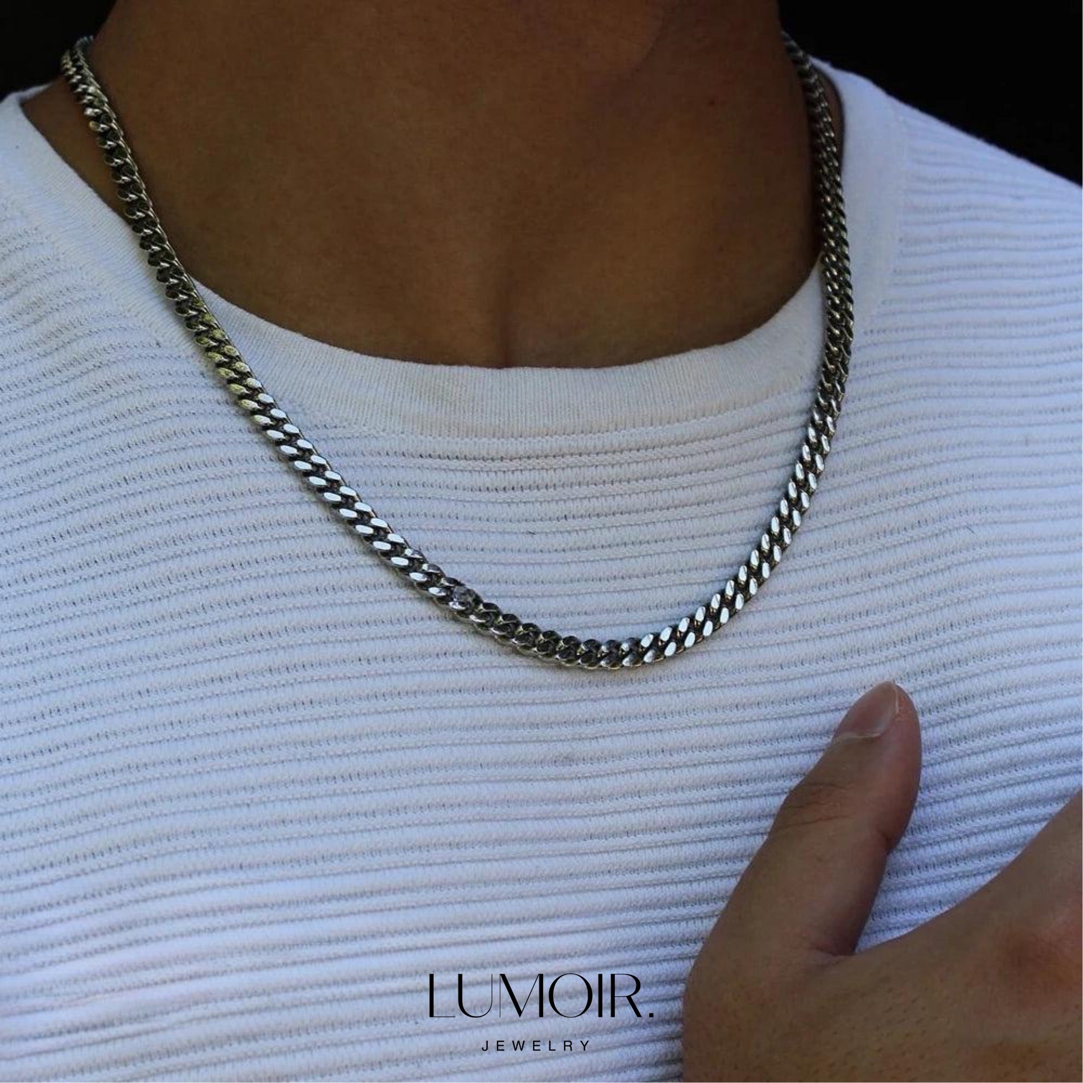 Collana in acciaio inox Renzo
