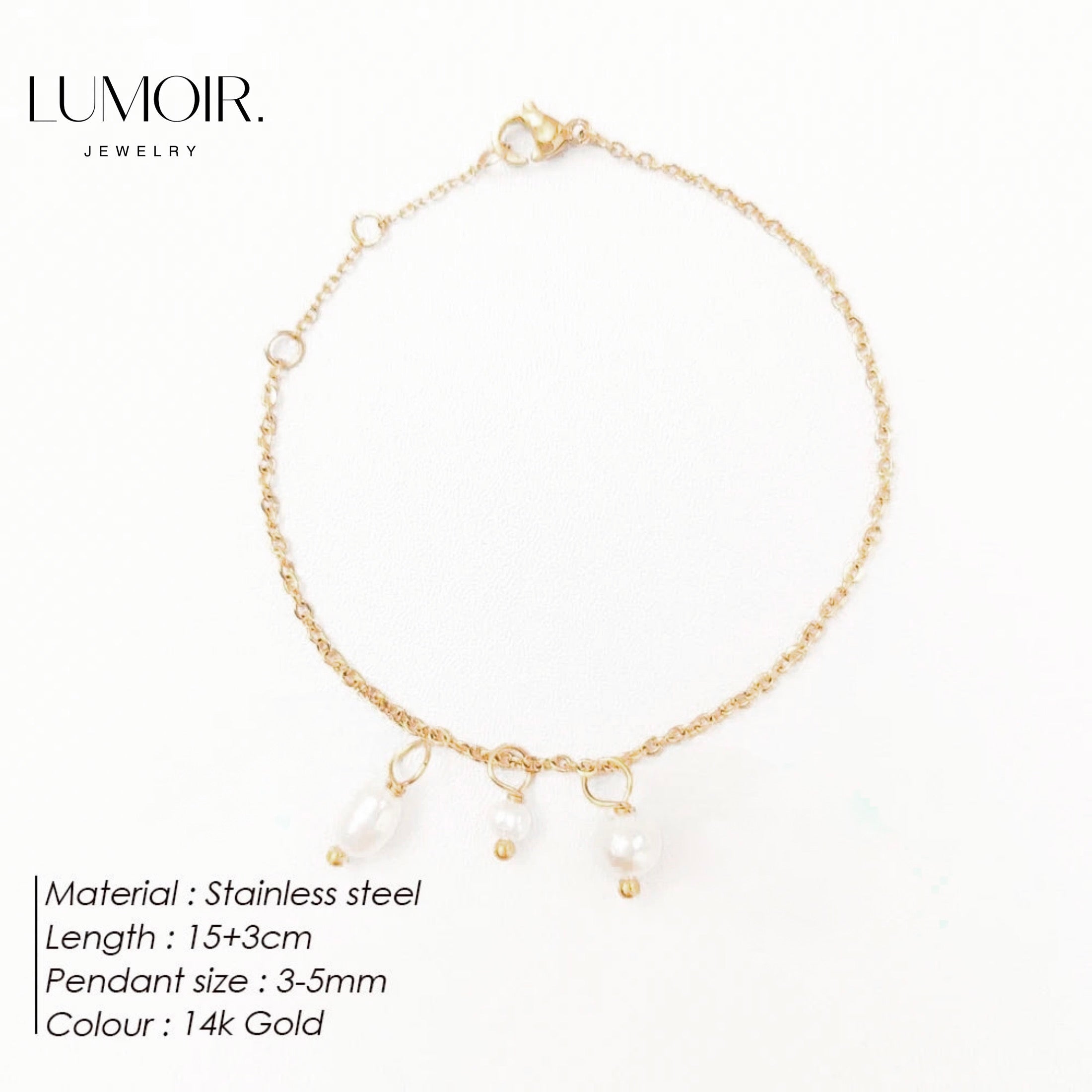 Bracciale di perle Gina