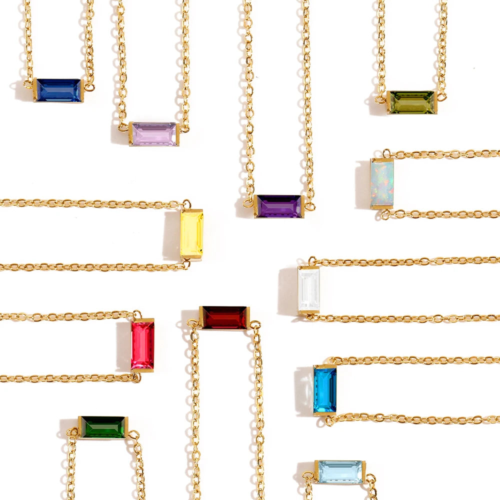 Collana di pietre natali Aurora